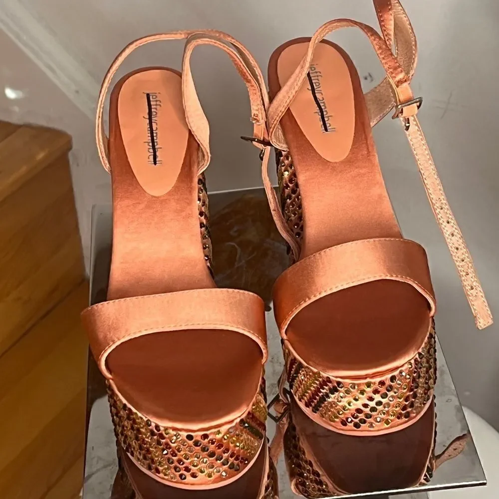 New Jeffrey Campbell Carrie Platform Sandals